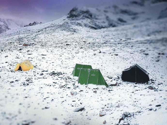 How to insulate a tent for winter camping?