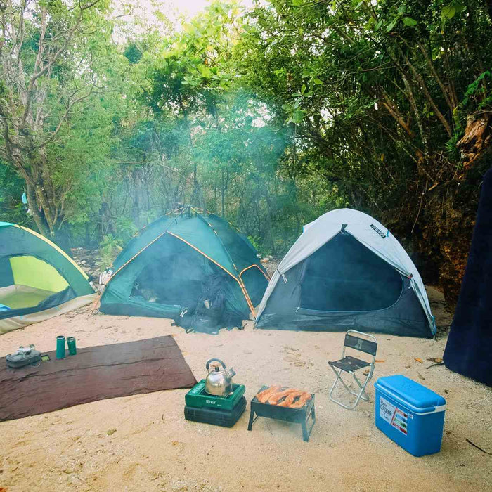 camping symbols