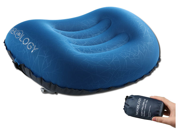 Trekology ALUFT 2.0 Inflatable Pillow for Camping TREKOLOGY