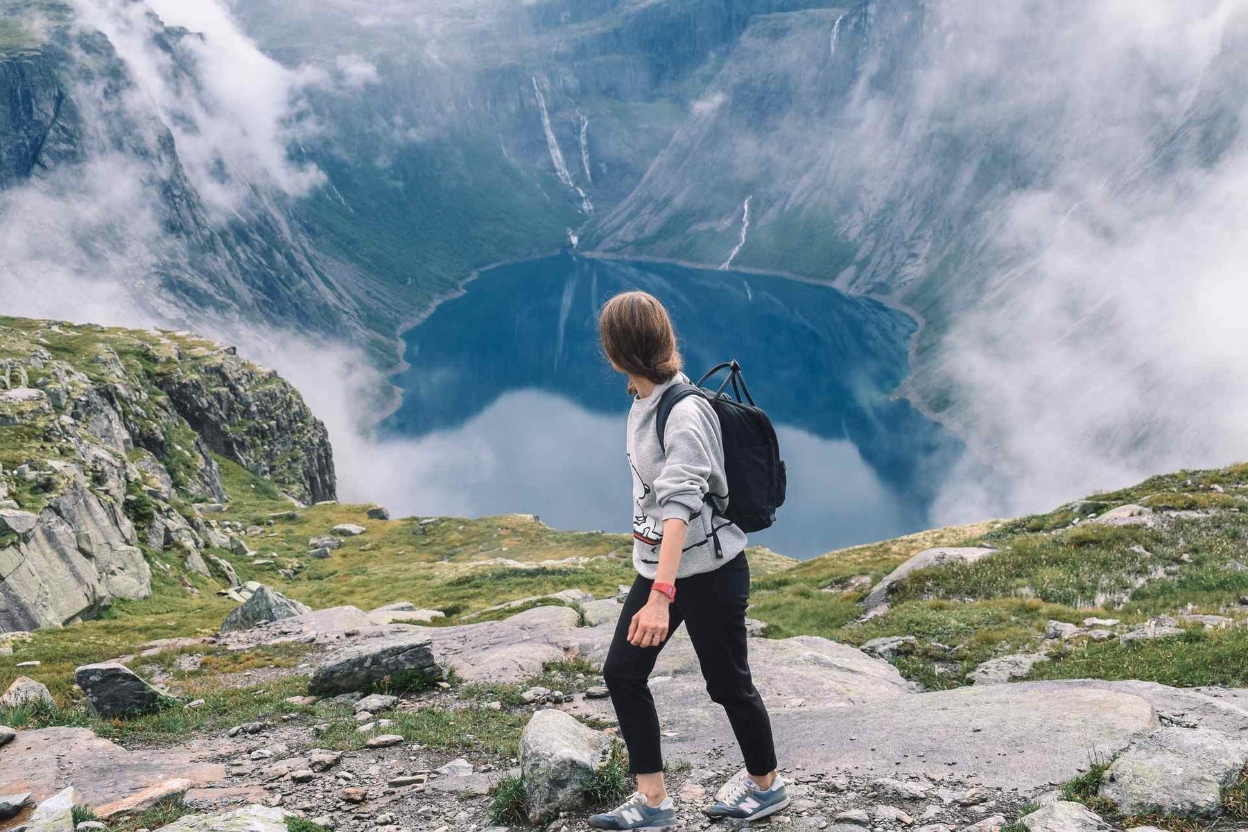 Hiking landscape illustrating preparation for a day on the trail
