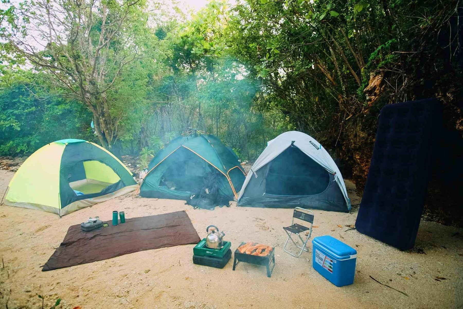 camping symbols