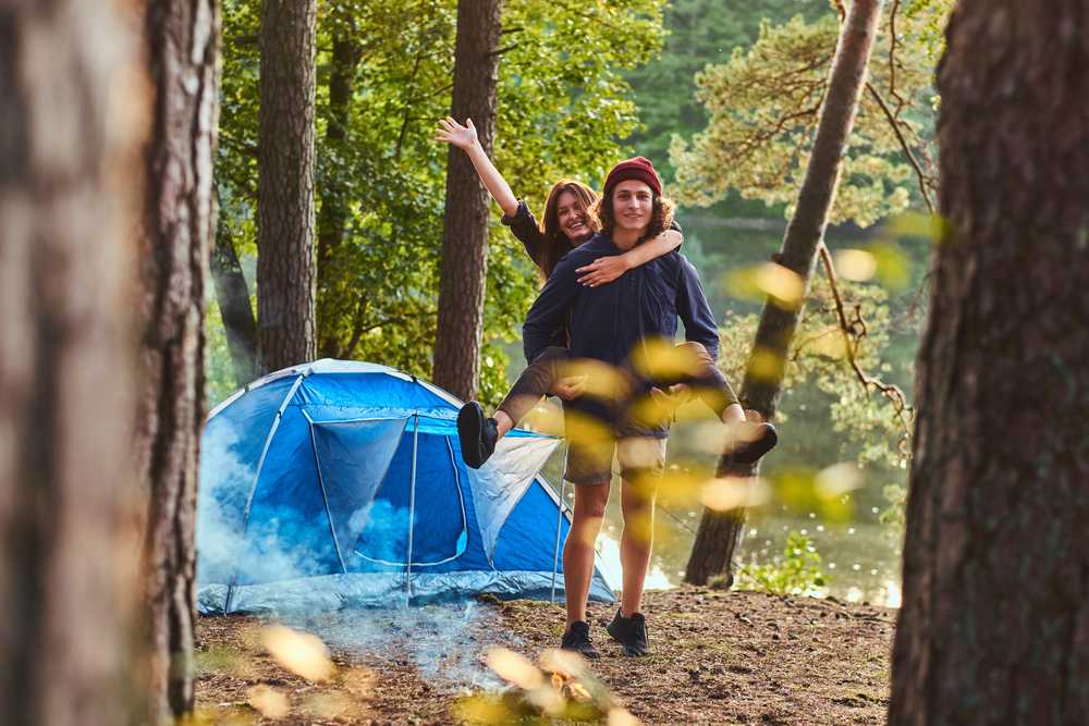 how to plan the perfect Valentine's Day campout?
