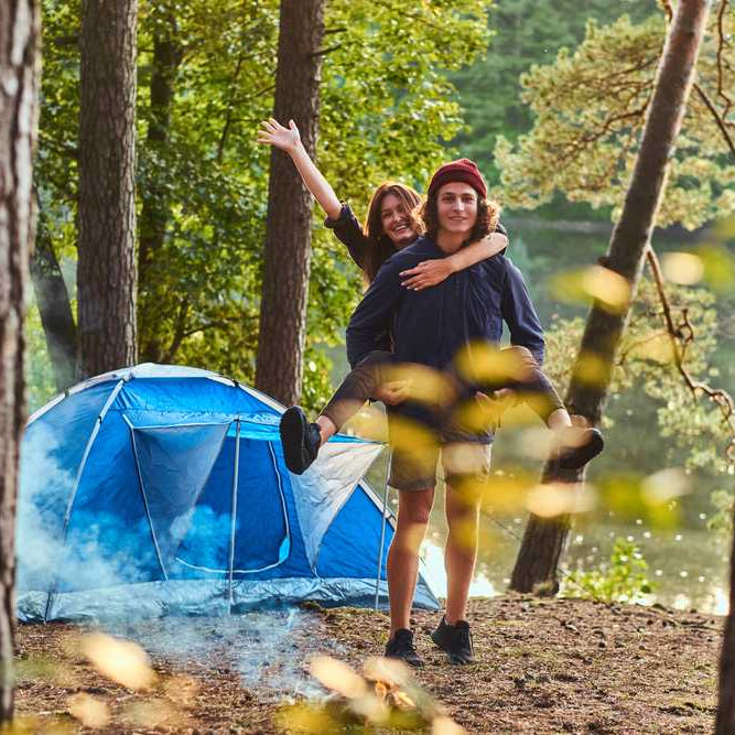 how to plan the perfect Valentine's Day campout?