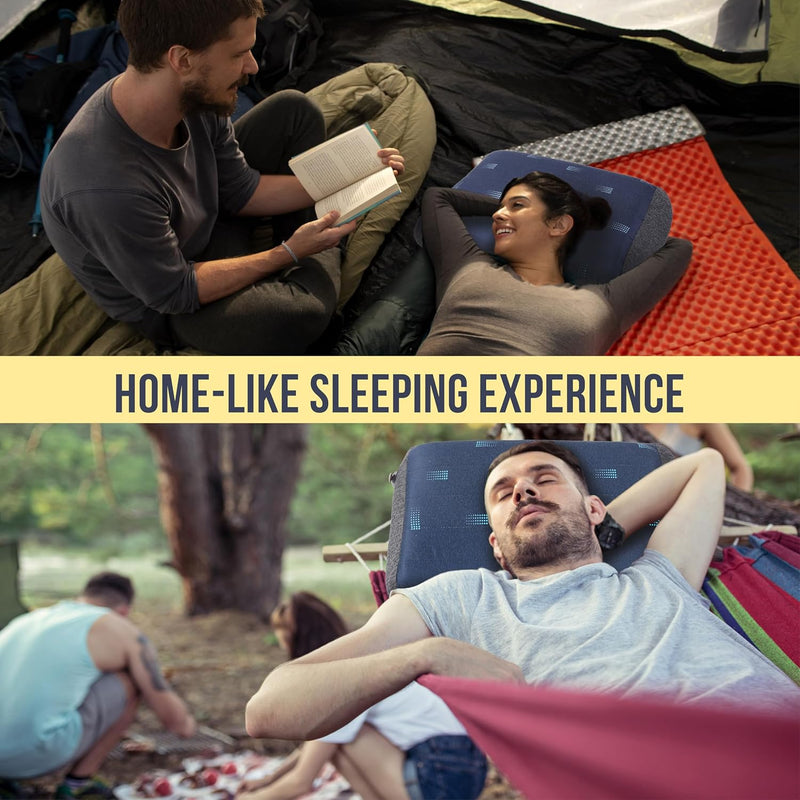 TREKOLOGY Premium Sleep Bundle: Air Mattress (DC Pump) & ALUFT Pro Foam Pillow - view 12 | Trekology