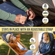 TREKOLOGY Premium Sleep Bundle: Air Mattress (DC Pump) & ALUFT Pro Foam Pillow - view 13 | Trekology