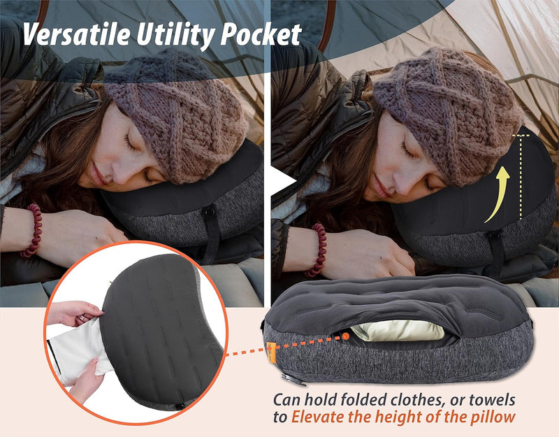 TREKOLOGY Rapid Sleep Bundle: Air Mattress & ALUFT Plus SE Pillow - view 14 | Trekology