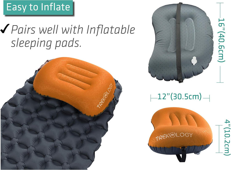 TREKOLOGY Ultralight Sleep Bundle: UL80 Pad & ALUFT 2.0 Pillow (UK)