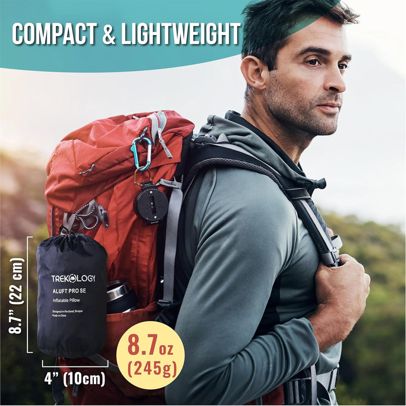 TREKOLOGY Premium Sleep Bundle: UL80 Mat & ALUFT Pro Foam Pillow (UK)