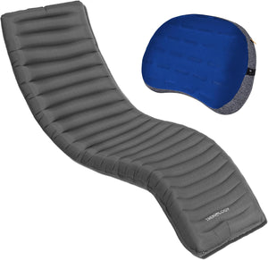 TREKOLOGY UL80 Inflatable Sleeping Pad with ALUFT Plus SE Pillow Set (US)