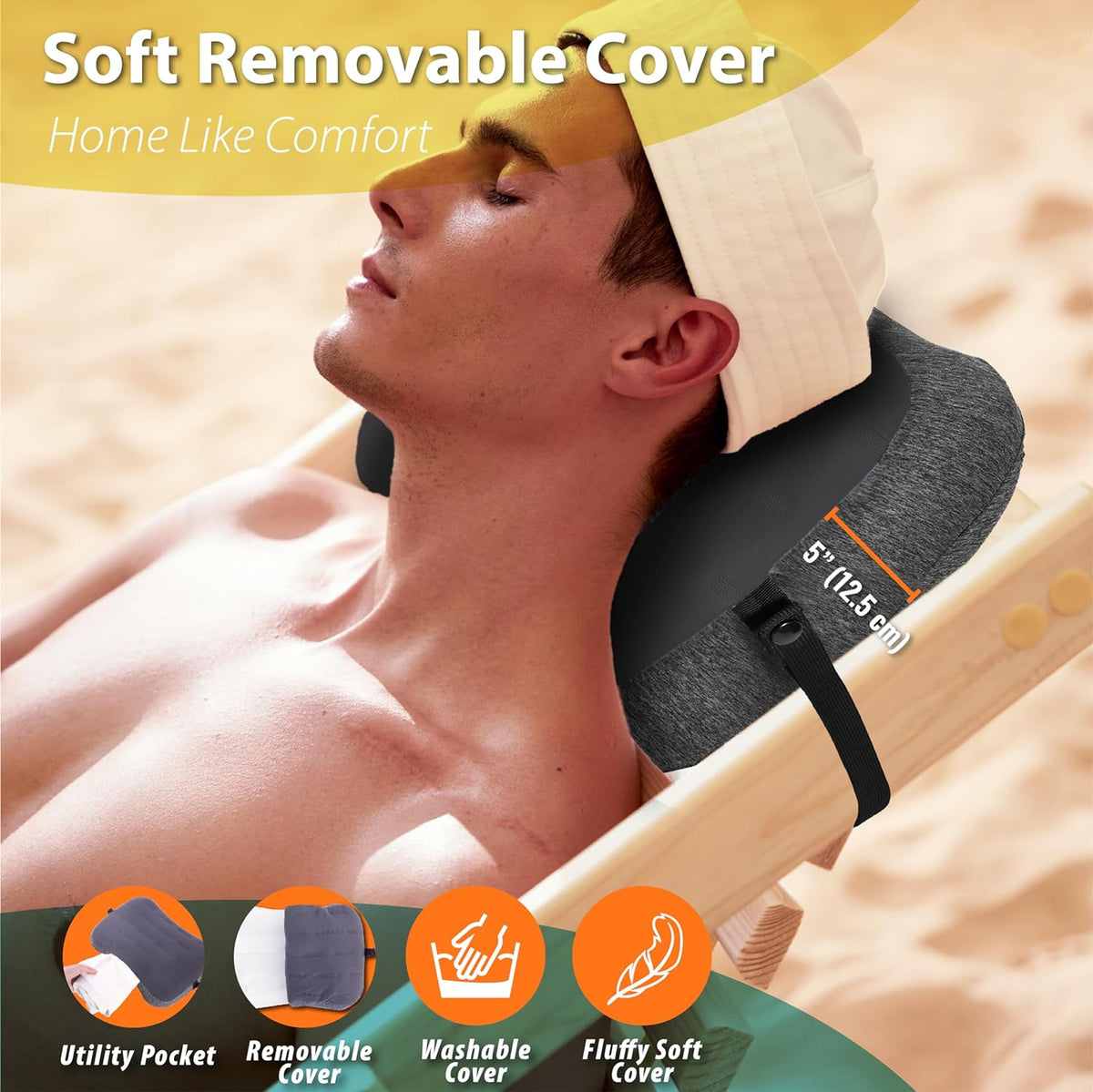 Trekology Aluft Mint SE Inflatable Beach Pillow