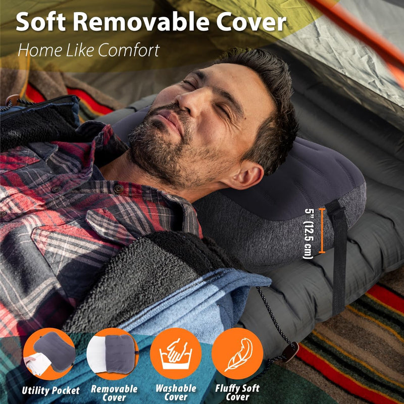 TREKOLOGY ALUFT Mint SE Inflatable Beach Pillow (UK)