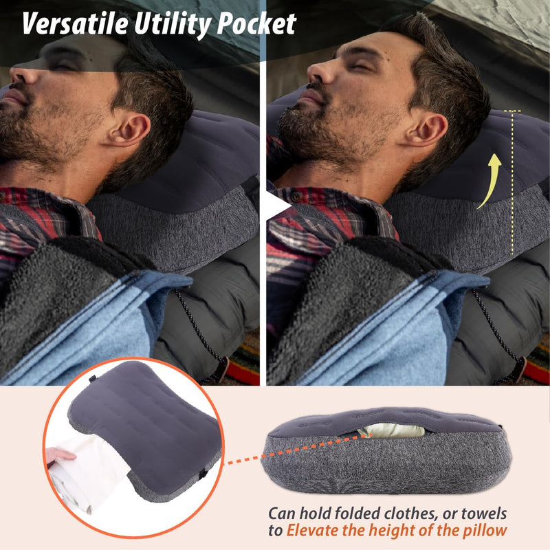 TREKOLOGY ALUFT Mint SE Inflatable Beach Pillow (UK)