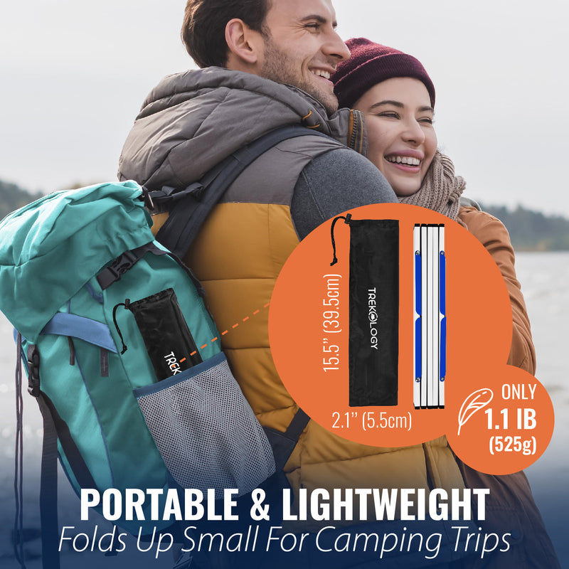 TREKOLOGY Ultralight Lounge Bundle: YIZI GO Chair Set & TALU Beach Table (UK)