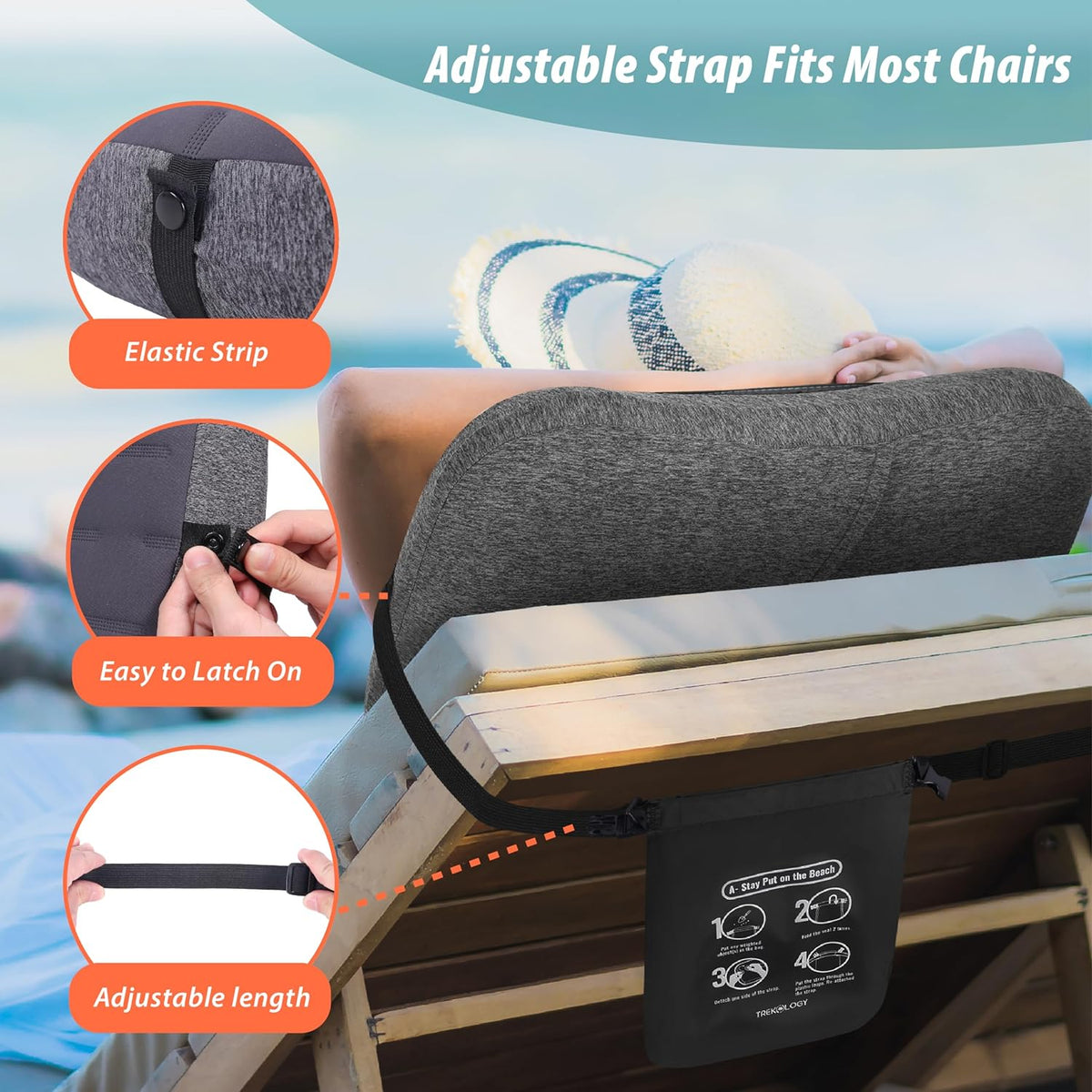 Trekology Aluft Mint SE Inflatable Beach Pillow