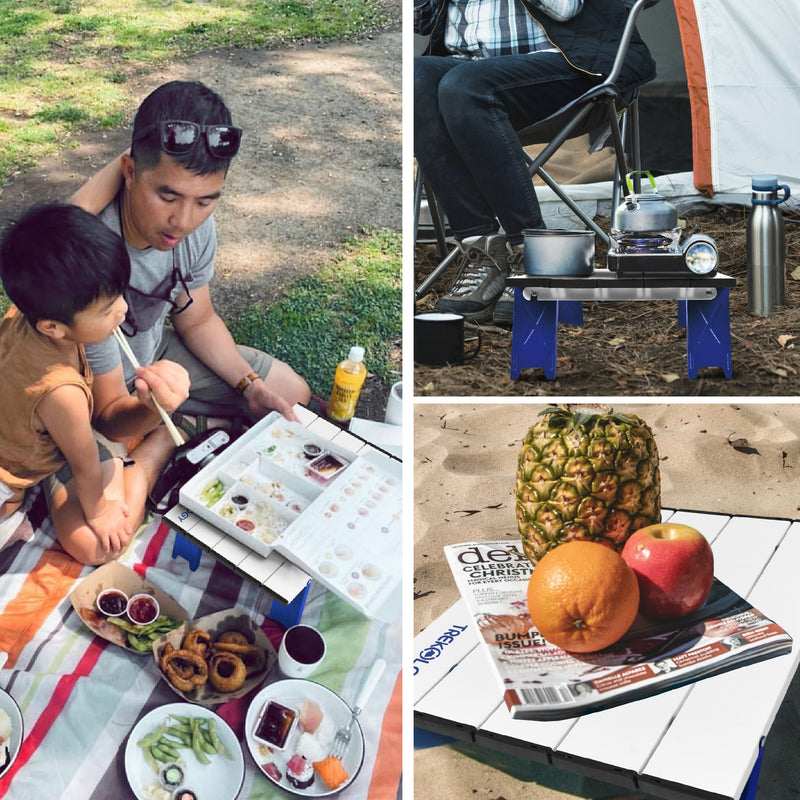 TREKOLOGY Ultralight Lounge Bundle: YIZI GO Chair Set & TALU Beach Table (UK)