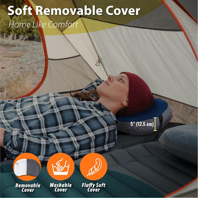 TREKOLOGY UL80 Inflatable Sleeping Pad with ALUFT Plus SE Pillow Set