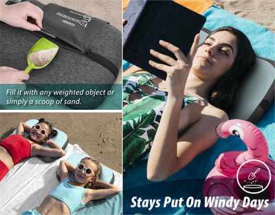 Aluft Mint : Inflatable Beach Pillow