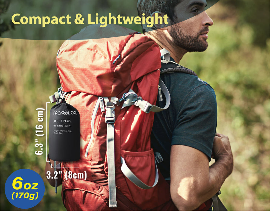 TREKOLOGY Aluft Plus : Inflatable Pillow for Camping (US)