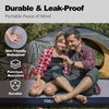 TREKOLOGY Quick-Inflating Portable Air Mattress with DC Pump for Camping