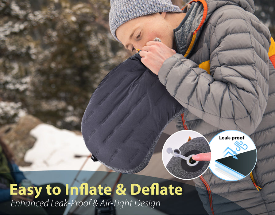 TREKOLOGY Aluft Plus : Inflatable Pillow for Camping (US)