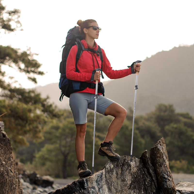 TREKOLOGY TREKZ XE Lightweight Collapsible Trekking Poles 2PCS (CA)