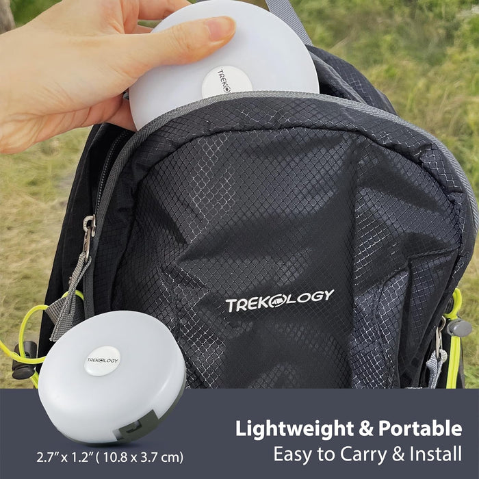 TREKOLOGY 2-in-1 Rechargeable Camping Lantern & String Lights 1pc (CA)