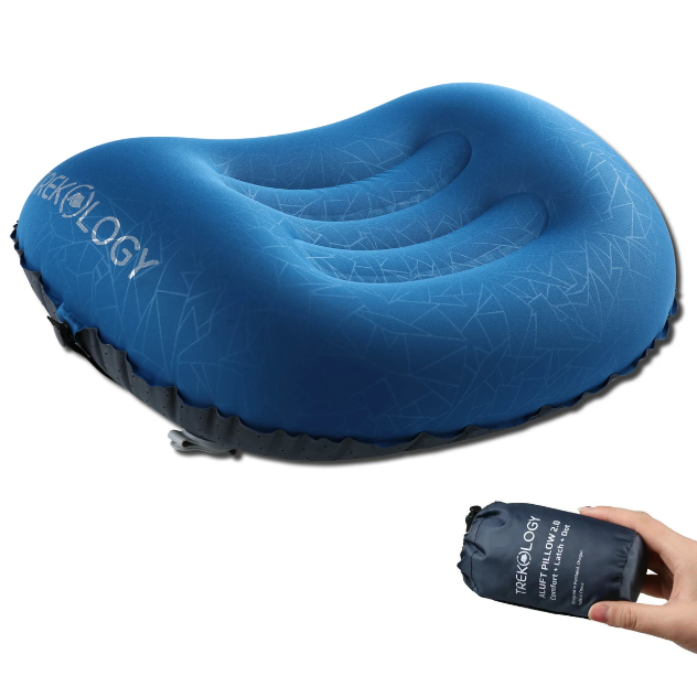 TREKOLOGY Aluft 1.0 Inflatable Pillow for Camping (US)