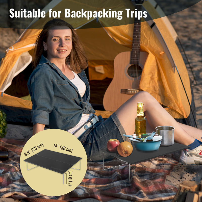 TREKOLOGY TALU MINI Small Foldable Table For Camping And Picnics (US)