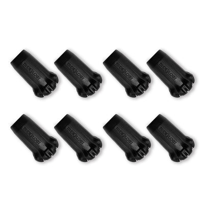 TREKOLOGY Black Trekking Poles Rubber Tips Accessories With Logo (AU)