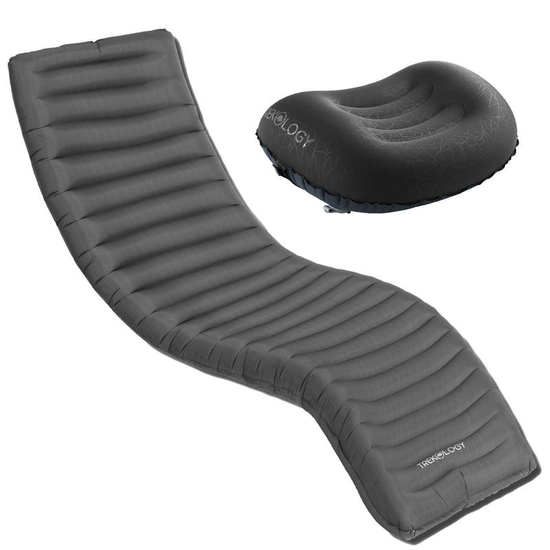TREKOLOGY Ultralight Sleep Bundle: UL80 Pad & ALUFT 2.0 Pillow (UK)