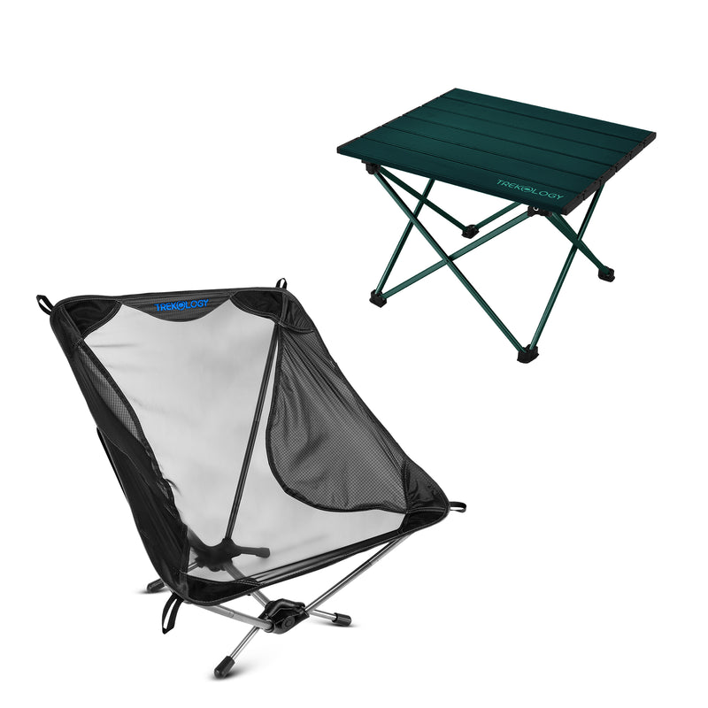TREKOLOGY Ultralight Lounge Bundle: YIZI LITE Chair & TALU Table (US)