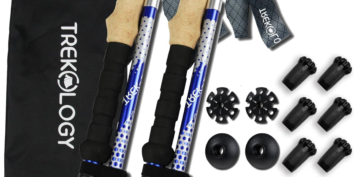 TREK-Z 2.0 : Foldable Trekking Poles with EVA-Foam Handle — TREKOLOGY