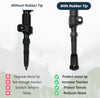 TREKOLOGY Trek-Z Collapsible Hiking Poles | Complete Set with 6 Rubber Tips