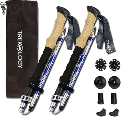 TREKOLOGY TREK-Z Lightweight Collapsible Trekking Poles(UK)