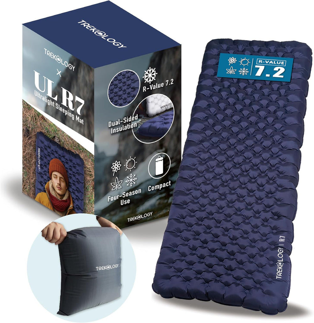 TREKOLOGY UL R7 All-Weather Sleeping Pad & Pump Sack Bundle (US)