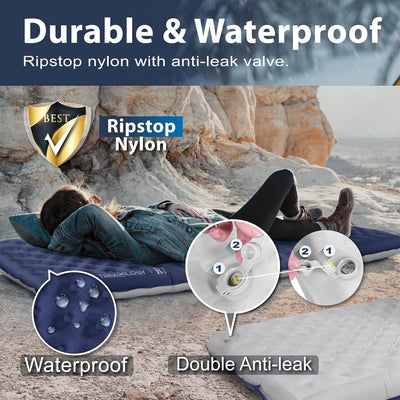 TREKOLOGY Ultimate Comfort Sleep System: ULR7 Pad & ALUFT Pro SE Pillow