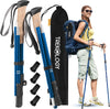 TREKOLOGY TREK-Z XE FOLDABLE TREKKING HIKING POLE SET 2PCS WITH 6 TIPS (US)