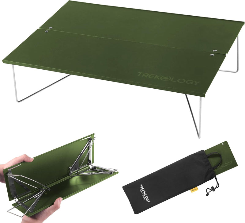 TREKOLOGY TALU MINI Small Foldable Table For Camping And Picnics (US)