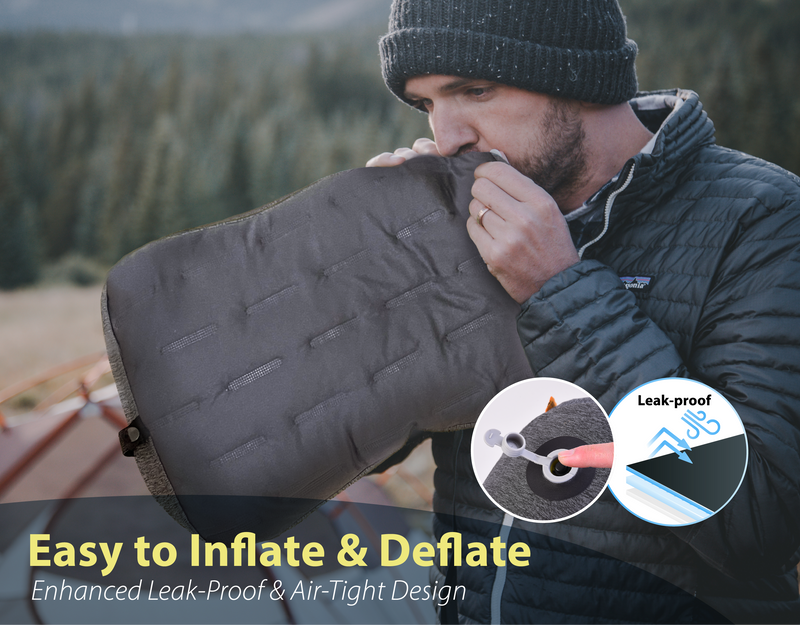 TREKOLOGY Aluft Pro : Inflatable Pillow for Camping (US)