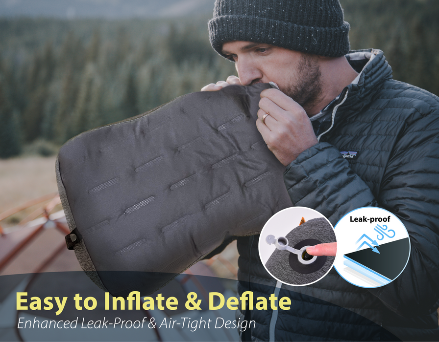 TREKOLOGY Aluft Pro : Inflatable Pillow for Camping (US)