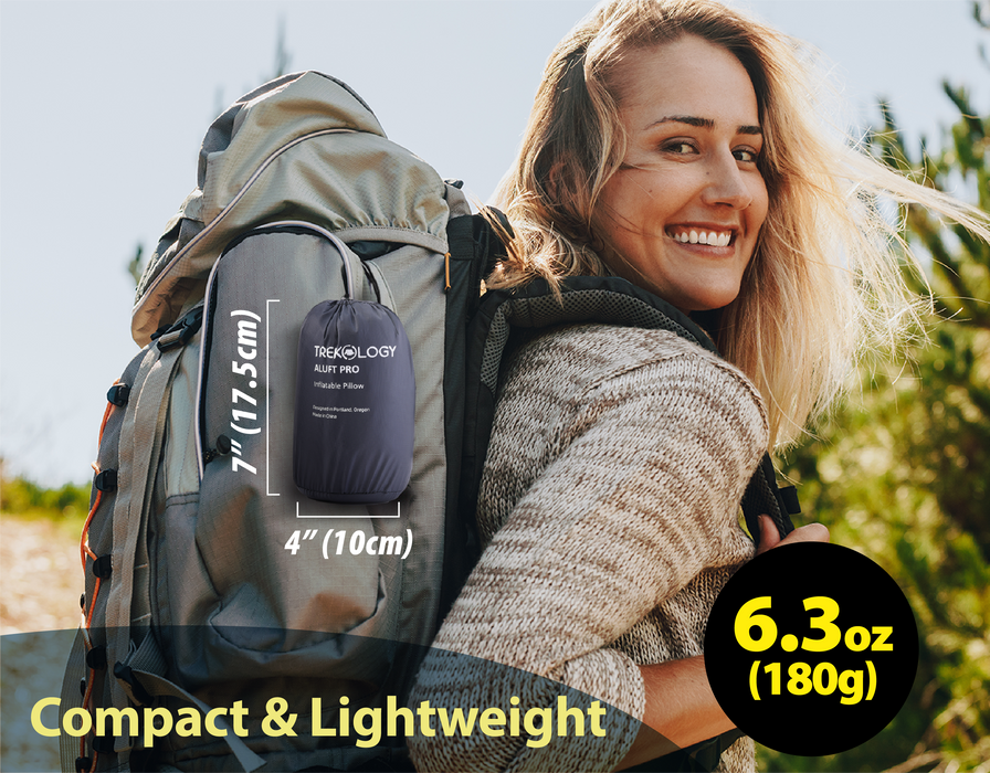 TREKOLOGY Aluft Pro : Inflatable Pillow for Camping (US)