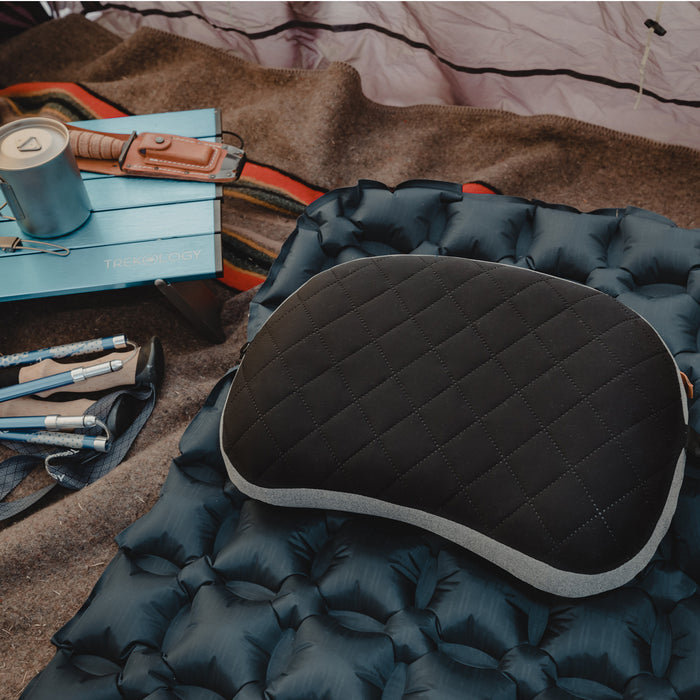 TREKOLOGY ALUFT DELUXE : Ultralight Inflatable Camping Pillow (AU)