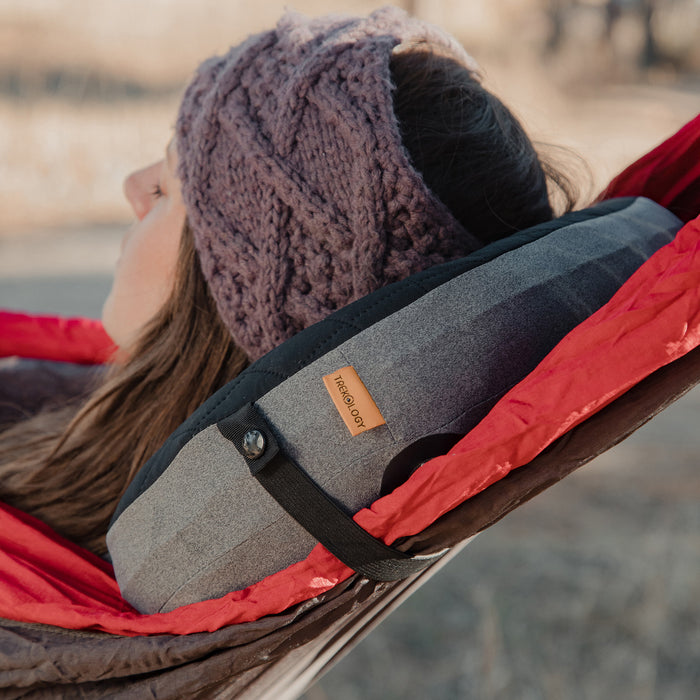 TREKOLOGY ALUFT DELUXE : Ultralight Inflatable Camping Pillow (AU)