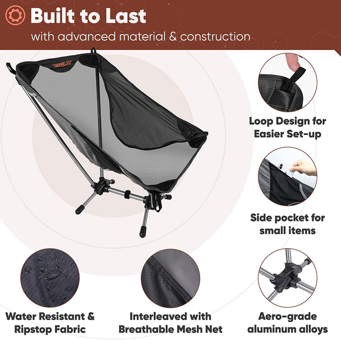Trekology YIZI-LITE : 750g Lightweight Camping Chair