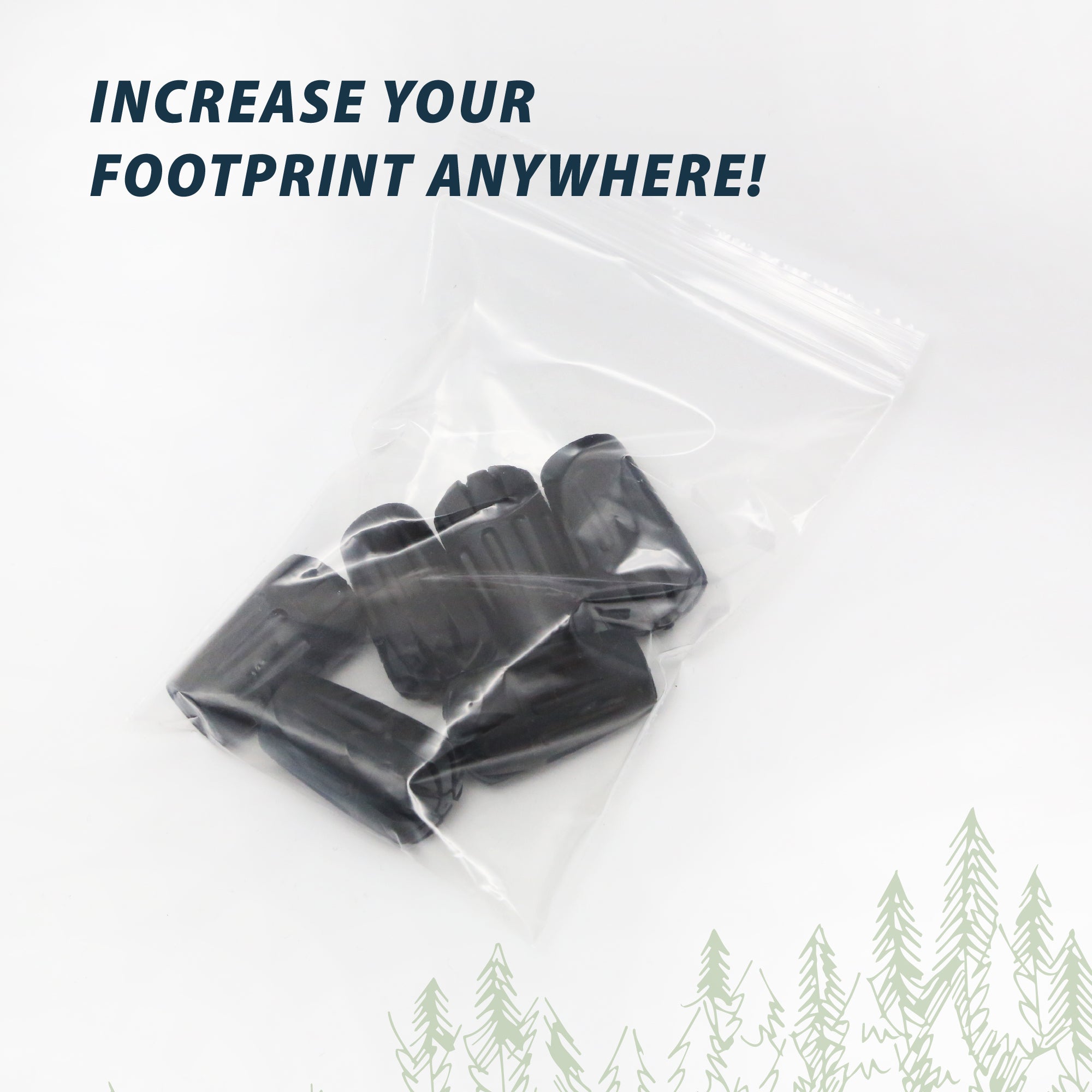 Trekking Poles Rubber Tips Accessories TREKOLOGY