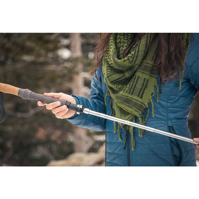 TREKOLOGY TREK-Z 2.0 Cork : Foldable Trekking Poles with Cork Handle (2pc/set) (US)