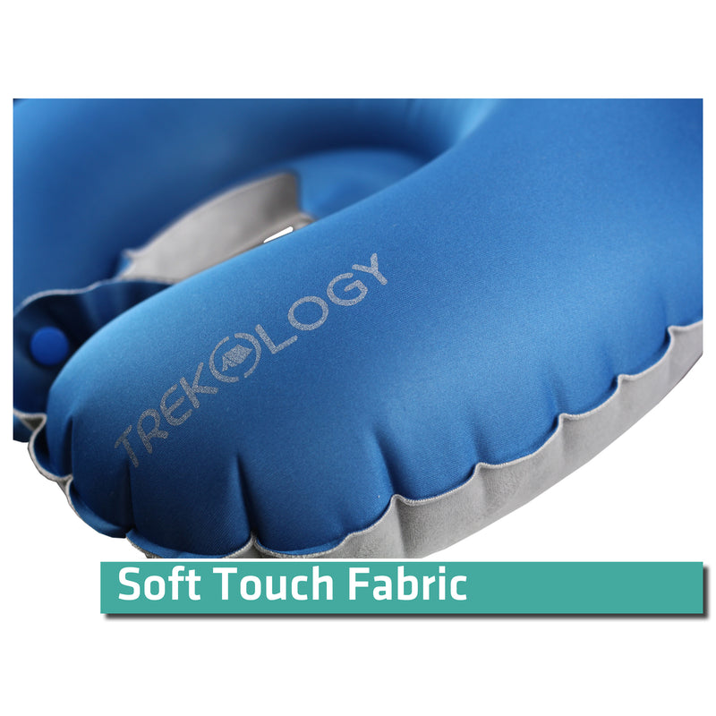 TREKOLOGY Inflatable Neck Airplane Travel Pillow (US)