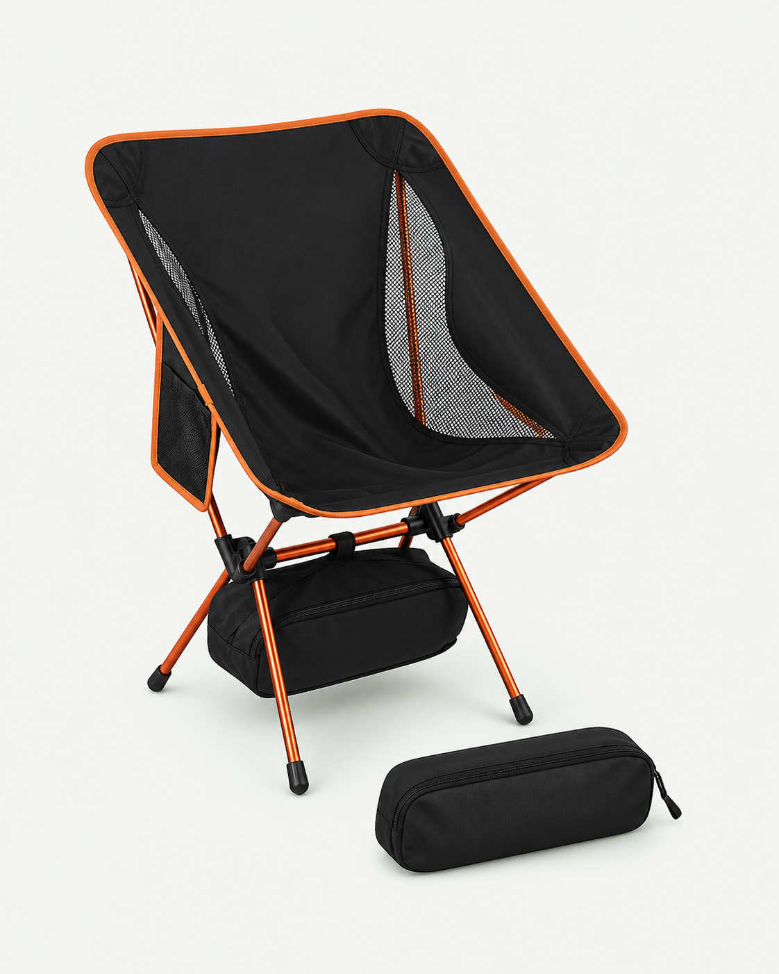 Illustrated Yizi Go chair with carry bag